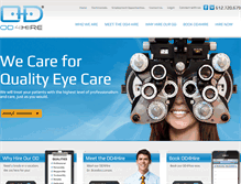 Tablet Screenshot of od4hire.com